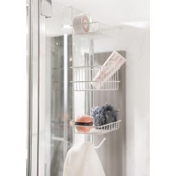 AWD Interior półka łazienkowa 22,5 cm potrójna biała AWD02081479