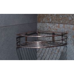 AWD Interior półka łazienkowa narożna miedziana AWD02081707