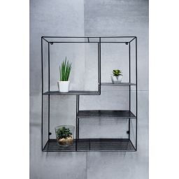 AWD Interior półka łazienkowa 50 cm czarna AWD02081781