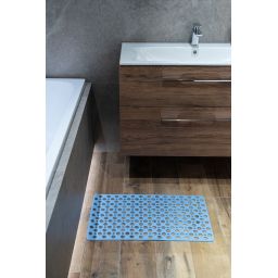 AWD Interior mata antypoślizgowa 75x43 cm niebieska AWD02091428