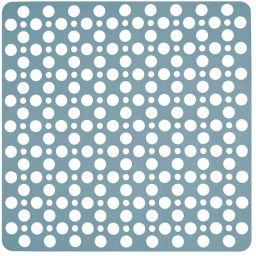 AWD Interior mata antypoślizgowa 53x53 cm niebieska AWD02091429