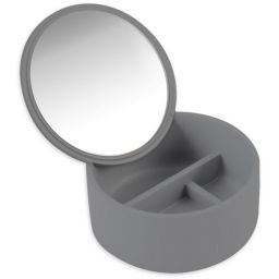 AWD Interior organizer na kosmetyki z lusterkiem szary AWD02091466