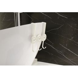 AWD Interior wieszak na ręcznik biały AWD02091483