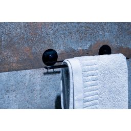 AWD Interior wieszak na ręcznik 33 cm ścienny czarny AWD02091661