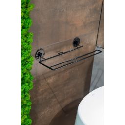 AWD Interior wieszak na ręcznik 33 cm ścienny czarny AWD02091661