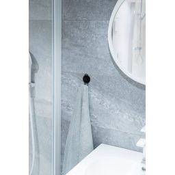 AWD Interior wieszak na ręcznik ścienny czarny AWD02091663