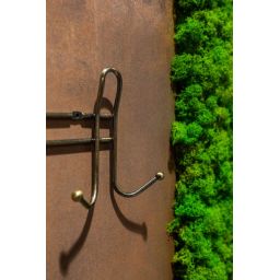 AWD Interior wieszak na ręcznik ścienny złoty antyczny AWD02091714