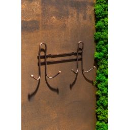 AWD Interior wieszak na ręcznik ścienny miedź antyczna AWD02091715