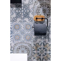 AWD Interior uchwyt na papier toaletowy czarny/brązowy AWD02091765