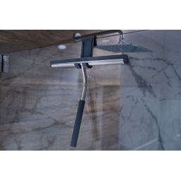 AWD Interior ściągaczka do wody z uchwytem stal nierdzewna/szary AWD02091766