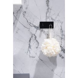 AWD Interior wieszak na ręcznik podwójny czarny AWD02091772