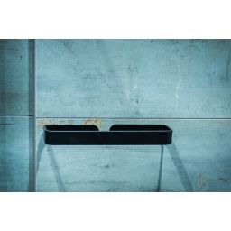 AWD Interior wieszak na ręcznik ścienny czarny mat AWD02091800