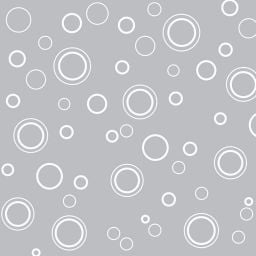 AWD Interior zasłona prysznicowa 180x180 cm poliester biały/szary AWD02101211