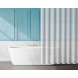 AWD Interior zasłona prysznicowa 180x180 cm EVA szara AWD02101425