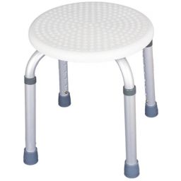 AWD Interior taboret prysznicowy dla niepełnosprawnych biały/aluminium AWD02331408