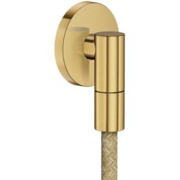 Axor Wall outlet Fine przyłącze kątowe złoty optyczny szczotkowany 36737250