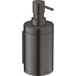 Axor Universal Circular dozownik do mydła 300 ml ścienny czarny chrom szczotkowany 42810340