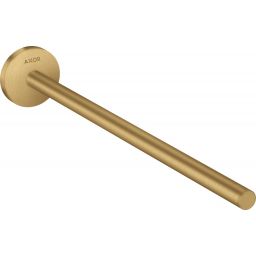 Axor Universal Circular wieszak na ręcznik 35,4 cm ścienny złoty optyczny szczotkowany 42826250