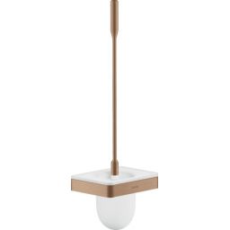 Axor Universal Softsquare szczotka toaletowa ścienna czerwone złoto szczotkowane 42835310
