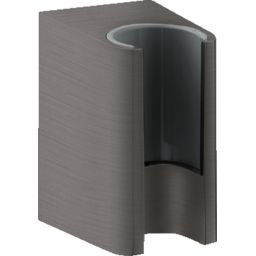 Axor One uchwyt prysznicowy czarny chrom szczotkowany 45721340