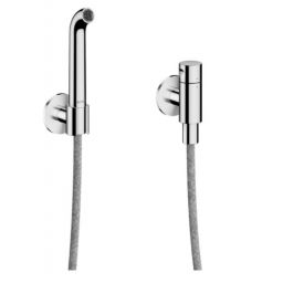Axor One zestaw słuchawki bidetowej podtynkowy chrom 48655000