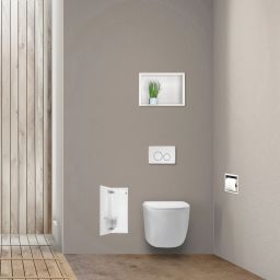 Balneo Wall Box Brush S schowek na szczotkętoaletową biała B0401070504-01