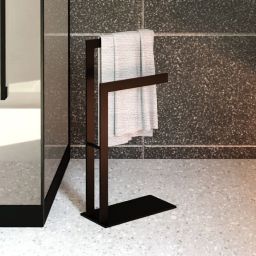 Baltica Design Ove wieszak na ręczniki 40 cm stojący czarny
