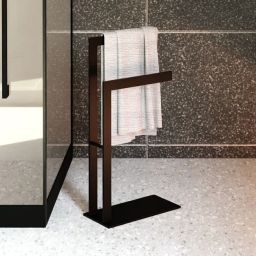 Baltica Design Ove II wieszak na ręczniki 60 cm stojący czarny