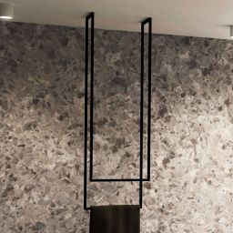 Baltica Design Widar IV wieszak na ręczniki wiszący czarny