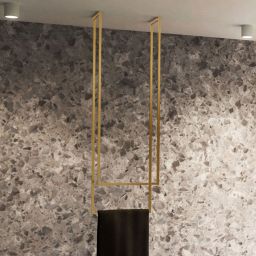 Baltica Design Widar III Gold wieszak na ręczniki wiszący złoty