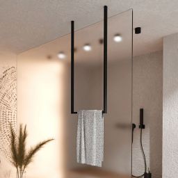 Baltica Design Arne III wieszak na ręcznik wiszący czarny