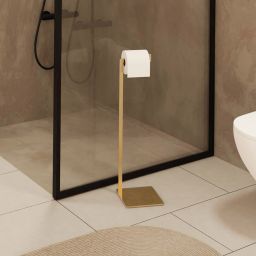 Baltica Design Siv Gold stojak na papier toaletowy złoty