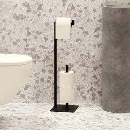 Baltica Design Siv Plus stojak na papier toaletowy czarny