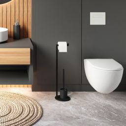 Baltica Design Jar szczotka toaletowa stojąca czarna