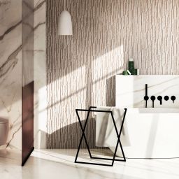 Baltica Design Birk wieszak na ręczniki 60 cm stojący czarny