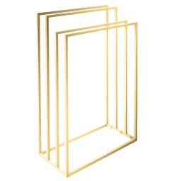 Baltica Design Geir Gold wieszak na ręczniki 60 cm stojący złoty