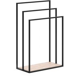 Baltica Design Jarl II wieszak na ręczniki 60 cm stojący czarny