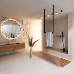 Baltica Design Arne III wieszak na ręcznik wiszący czarny