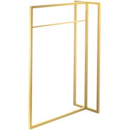 Baltica Design Evald Gold wieszak na ręczniki 50 cm stojący złoty