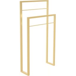 Baltica Design Aksel Gold wieszak na ręczniki 50 cm stojący złoty