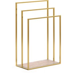 Baltica Design Jarl Gold wieszak na ręczniki 50 cm stojący złoty
