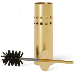 Baltica Design Tube Gold szczotka toaletowa stojąca złota