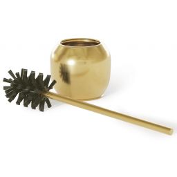 Baltica Design Keg Gold szczotka toaletowa stojąca złota