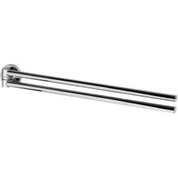 Bisk Chroma wieszak 48 cm dwuramienny chrom 01420