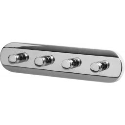 Bisk Chroma wieszak 4-hakowy chrom 01421