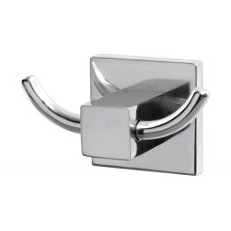 Bisk Arktic wieszak podwójny chrom 01463