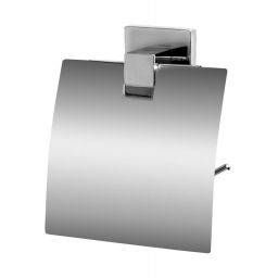 Bisk Arktic uchwyt na papier toaletowy z pokrywą chrom 01473