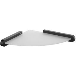 Bisk Futura black półka narożna 02956