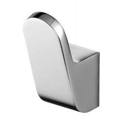 Outlet - Bisk Futura silver wieszak pojedynczy chrom 02992