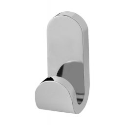 Bisk Natura wieszak pojedynczy chrom 04304